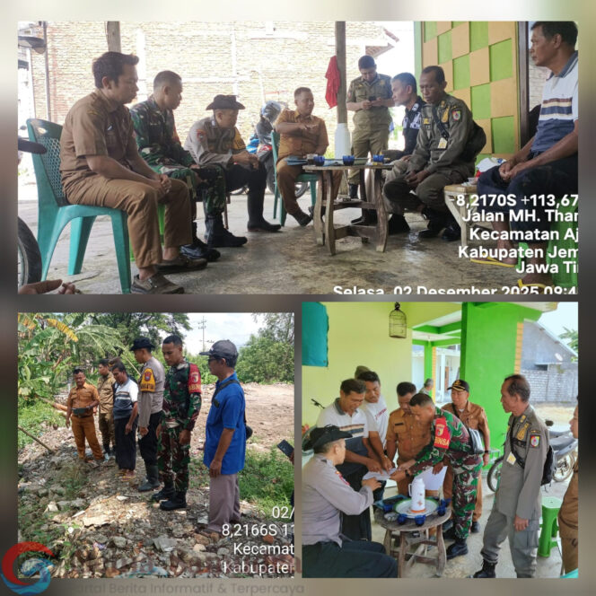 
Diduga Tutup Saluran Drainase, Sumar Disorot; Korsda Sumbersari Turun ke Ajung untuk Lakukan Koordinasi Lintas Sektor