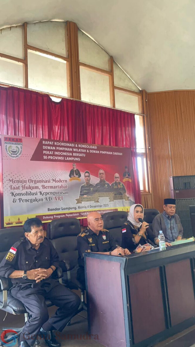
DPW PEKAT IB Lampung Gelar Rakor Dan Konsolidasi, Tegaskan Legalitas Kepengurusan, Menolak Rapat Ilegal 30 November, Serta Memperkuat Persiapan Musda