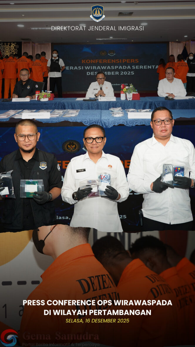 
Imigrasi Amankan 220 WNA Diduga Melanggar Izin Tinggal