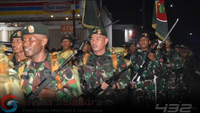 
Semangat Juang Infanteri ada di Dalam Prajurit WaspadaYonif 432/WSJ Kostrad Siap Lewati Rute Peleton Beranting 2025.