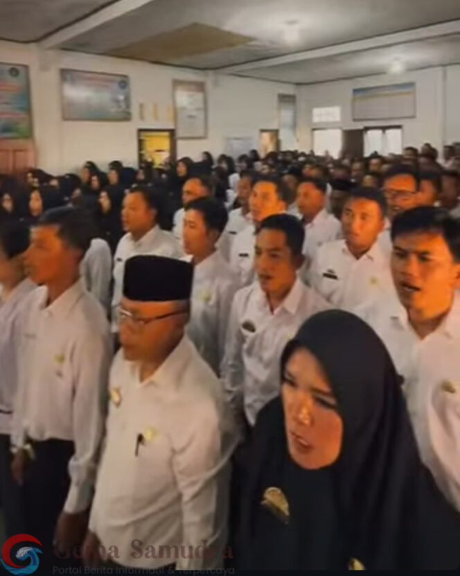
Pelantikan PPPK Tahap II Pringsewu Berlangsung di Aula yang Sempit, 191 Peserta Terpaksa Berdesakan