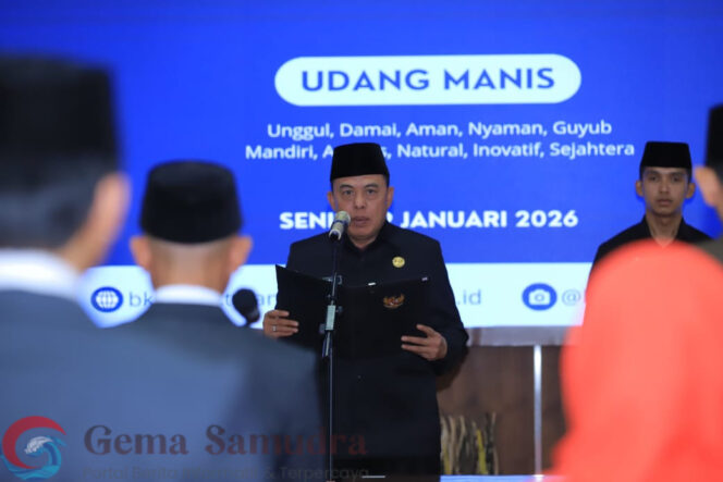 
Wakili Bupati, Hankam Hasan Lantik 16 Pejabat di Tulang Bawang untuk Perkuat Birokrasi