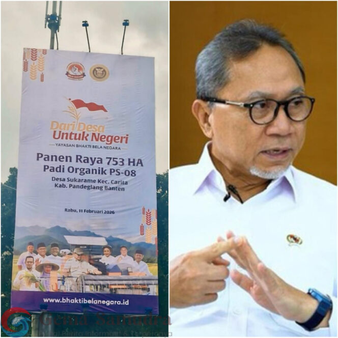 
Menko Pangan Siap Hadir pada Panen Raya 753 Hektare Padi Organik PS-08 di Pandeglang