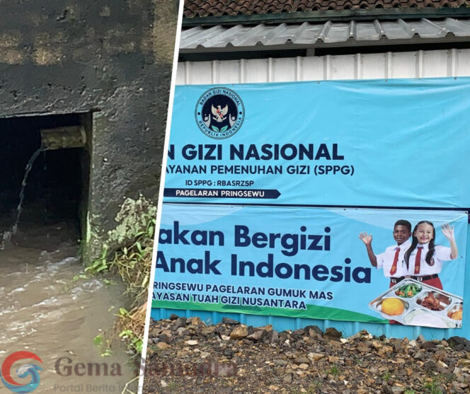 
Aroma Busuk Tiap Hari, Limbah Dapur MBG Gumukmas Pagelaran Diduga Cemari Irigasi