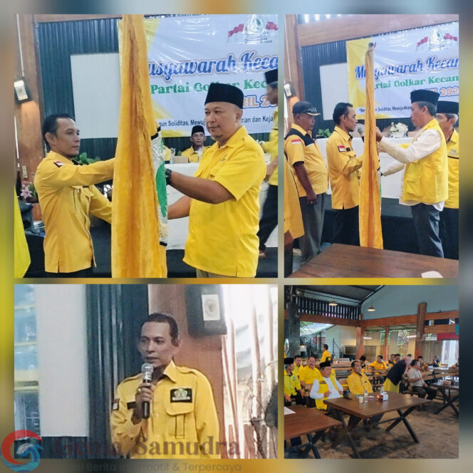 
Muscam XI Golkar Ajung Digelar di Warung Kembang Pancakarya : Tri Cahyono Terpilih Aklamasi