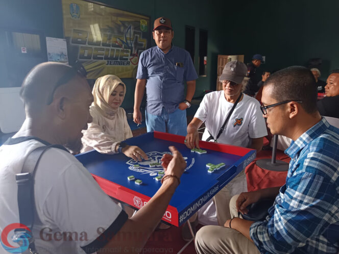 
Ratusan Atlet Penuh Semangat Mengikuti Kejuaraan Domino Yang Digelar oleh Cabang ORADO Jember.