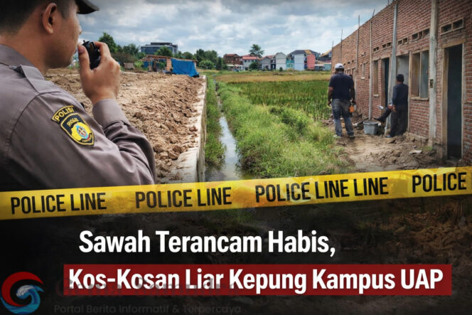 
Dari Lumbung Pangan ke Bisnis Kos-Kosan, Alih Fungsi Lahan di Pringsewu Kian Brutal