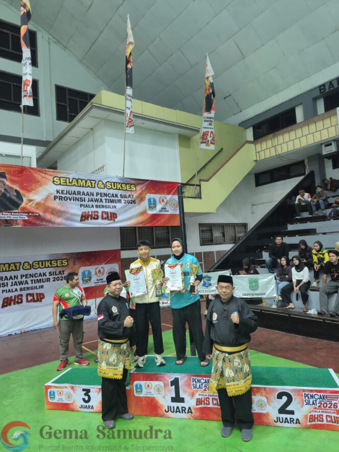 
Sausan Tsabitha Al Abiyya SH Terate Ajung Kembali Raih Emas, IPSI Jember Borong Medali di Kejurprov Pencak Silat Jatim 2026