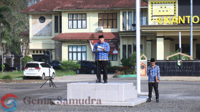
Upacara Peringatan Hari Lahir Pancasila Tahun 2026 Dihadiri Seluruh Pejabat Dan OPD Pemkab Lamtim
