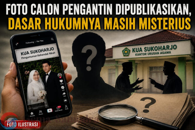 
Pencantuman Foto dalam Pengumuman Nikah Dipertanyakan, Kemenag Belum Beri Dasar Regulasi yang Jelas
