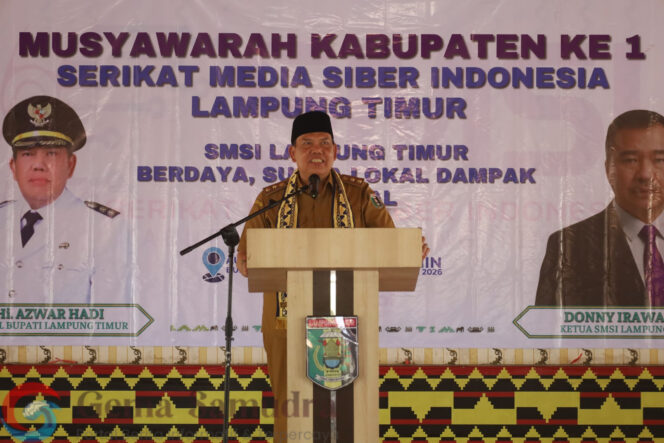 
Muskab 1 SMSI Lampung Timur Di Buka Oleh Wabup Azwar Hadi