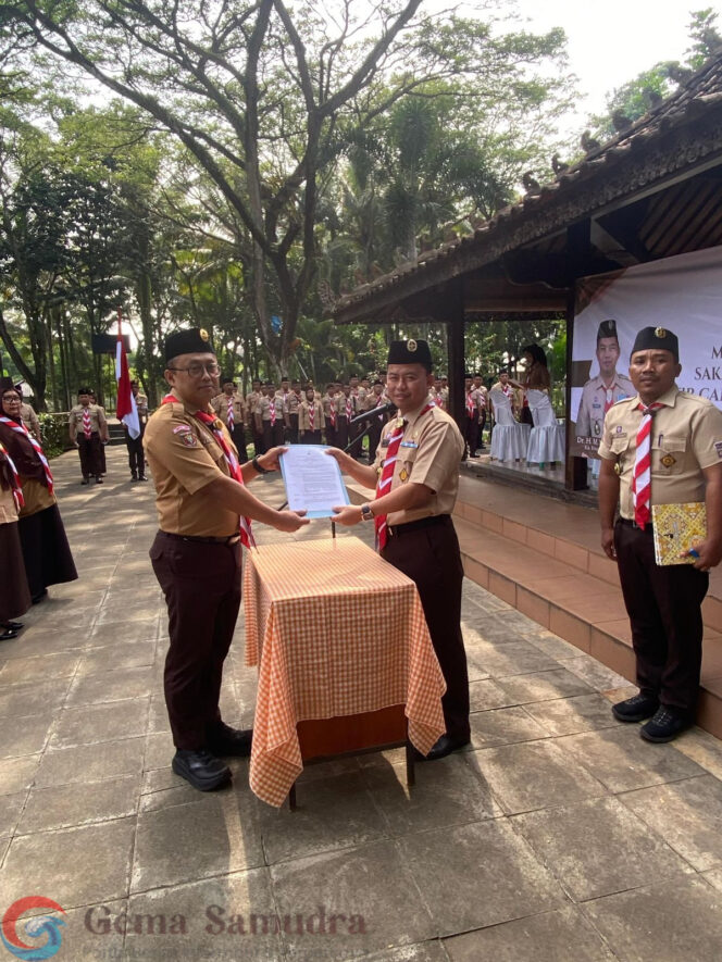 
Saka Anti Narkoba Lampung Timur Dilantik, Jadi Rintisan Pertama di Provinsi Lampung