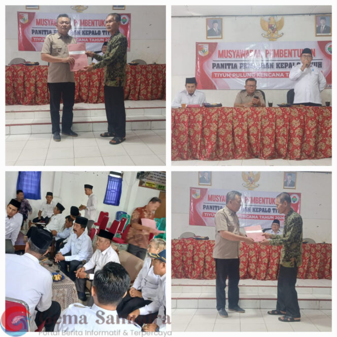 
Panitia Pilkati Tahun 2026 Tiyuh Pulung Kencana Tubaba Secara Resmi Dilantik BPT
