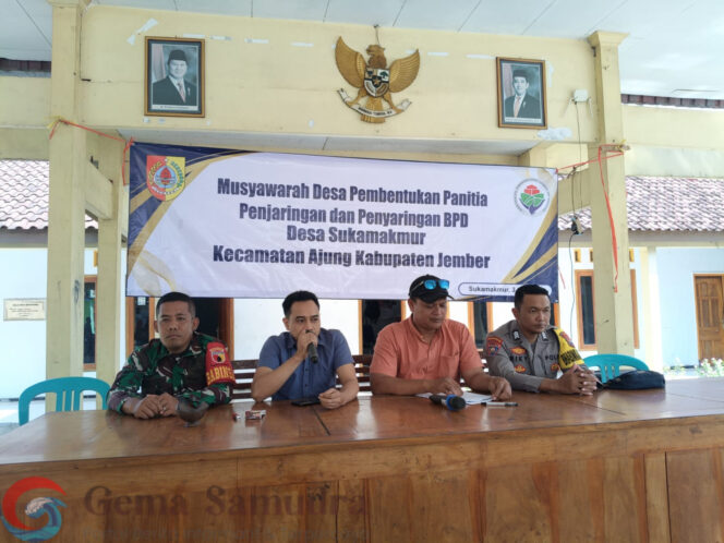 
Pembentukan Panitia Penjaringan dan Penyaringan BPD Sukamakmur Resmi Dibentuk