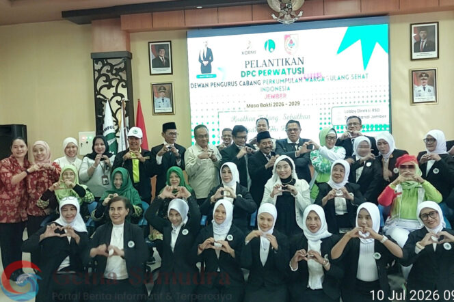 
Pengurus DPC PERWATUSI Jember Resmi Dilantik :Gencarkan Pencegahan Osteoporosis Sejak Dini