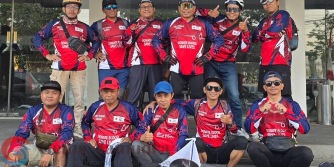 
Tim Gowes UDD PMI Kabupaten Jember ikuti Giat Funbike HUT Bhayangkara ke 80.
