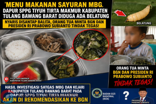 
Satgas MBG Tubaba Akan Merekomendasikan  Dapur SPPG Tirta Makmur Yayasan Nurussaadah Assobirin Ke BGN