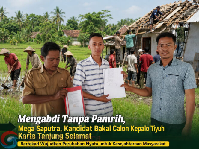 
Mengabdi Tanpa Pamrih, Mega saputra Bertekad Wujudkan Perubahan Nyata untuk kesejahteraan masyarakat