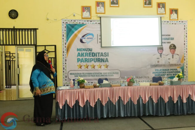 
Surveillance LAM-KPRS, RSUD KH Ahmad Hanafiah Perkuat Budaya Mutu Dan Keselamatan Pasien
