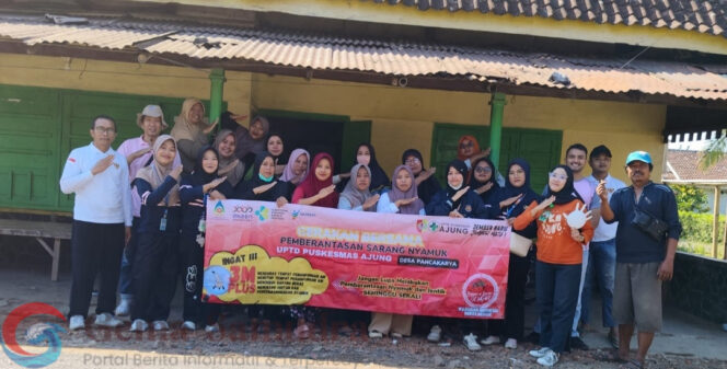 
PSN Serentak Digelar di Tiga Titik Desa Pancakarya, Warga Diajak Perangi Sarang Nyamuk Penyebab DBD