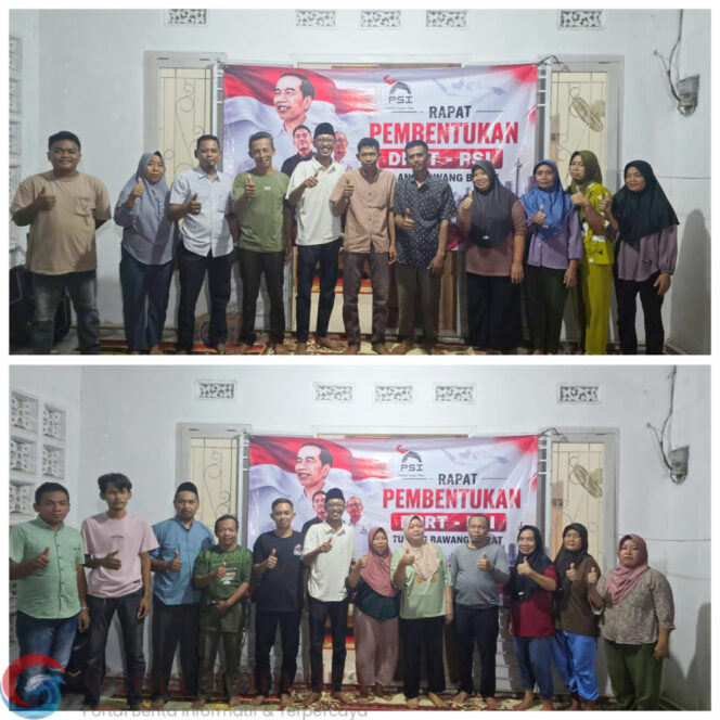 
Sejumlah DPRT Partai PSI Tubaba Resmi Terbentuk, Enjang Kusyono: Target 103 DPRT Dalam 100 Hari Kerja