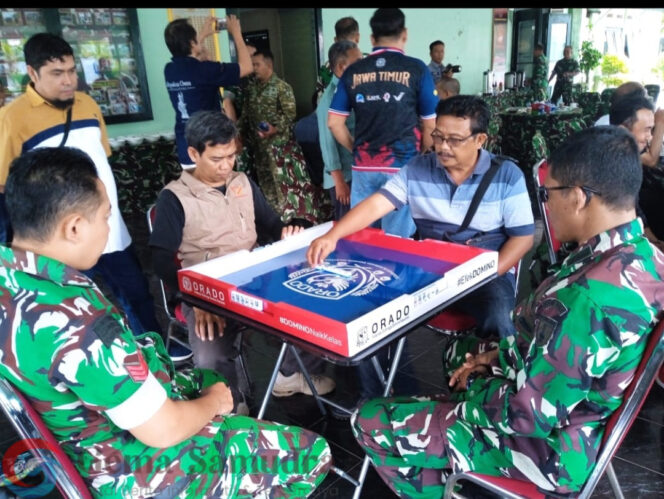 
Domino Naik Kelas! Kodim 0824 Jember Siapkan Turnamen Nasional Serentak Sambut HUT TNI ke-81