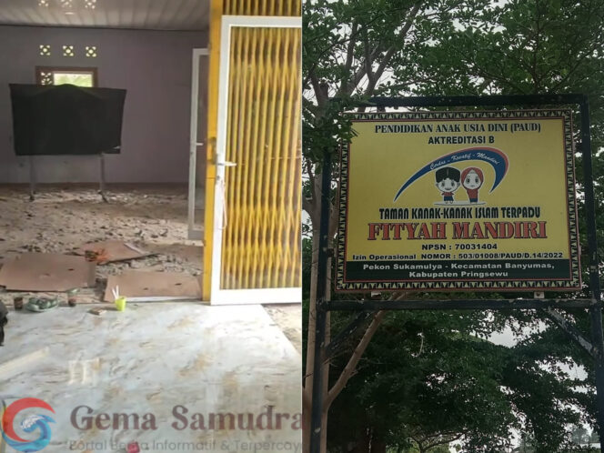 
Beda Keterangan soal Pengadaan, Transparansi Rehab TK IT Fityah Mandiri Dipertanyakan