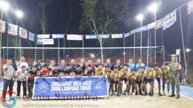 
Meriahkan Sukadana Ilir, Bupati Lamtim Buka Turnamen Bola Voli BNNK Cup 2026 Gaungkan Hidup Sehat Tanpa Narkoba